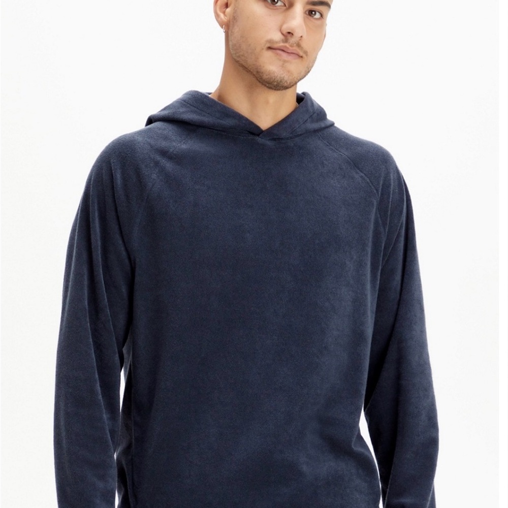 Fabletics Terry Deep Blue Men's Hoodie